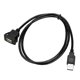 thumbnail image 4 of Cable De Extensión De Montaje Empotrado Para Coche, Panel USB De 2m/6,7 Pies, Puerto único USB 2,0, 4 of 5
