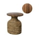 thumbnail image 2 of Mesa De Centro Auxiliar Tejida Bambu Madera Decoración 50cm, 2 of 2