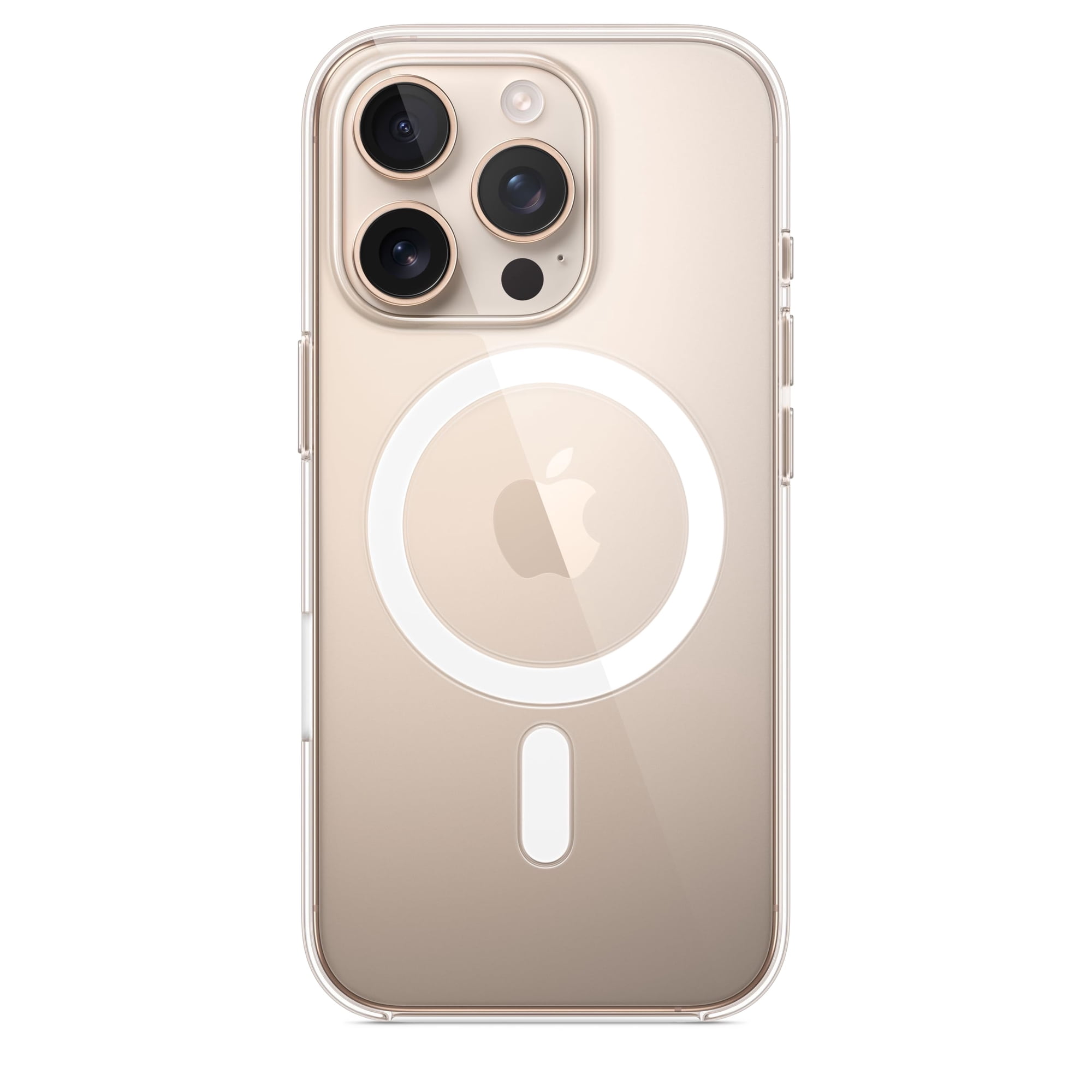 Funda Para Teléfono Apple Iphone 16 Pro Clear Con Control De Cámara Magsafe