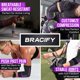 thumbnail image 5 of Faja de Codo BRACIFY Morada – Soporte para Tenis y Golf, 5 of 6