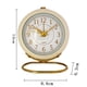 thumbnail image 2 of Relojes de mesa pequeños, reloj despertador analógico clásico para habitación infantil, funciona con pilas, para dormitorio, sala de estar, cocina, decoración de interiores., 2 of 5