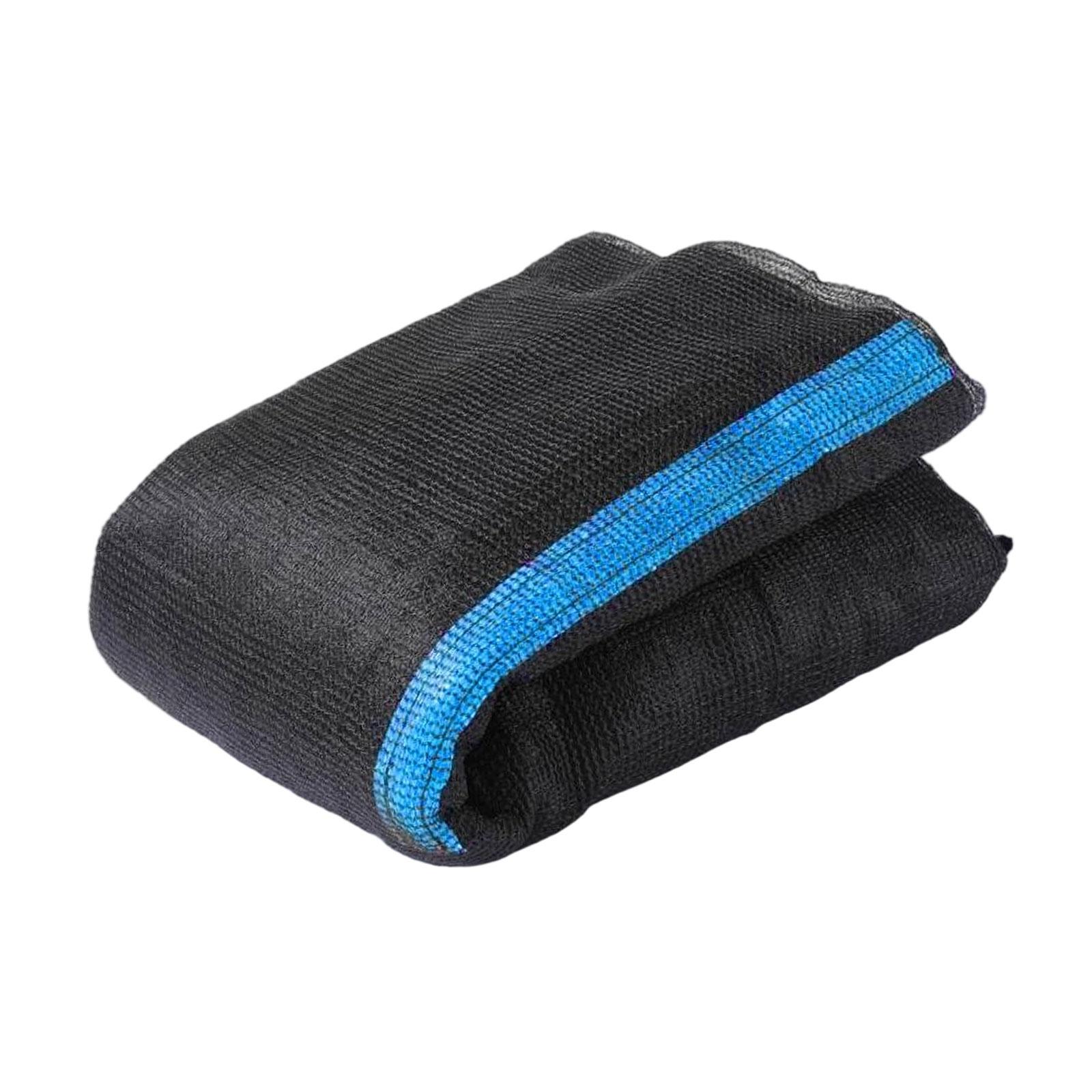 Ioensy - Red De Protección Para Trampolín Sin Postes, Fácil De Instalar, Color Azul, 3,6 M