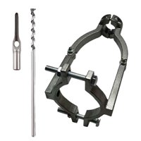 Ioensy - Adaptador De Broca De Agujero Cuadrado Para Taladro De Mesa Y Máquina De Embutir De Taladro Manual