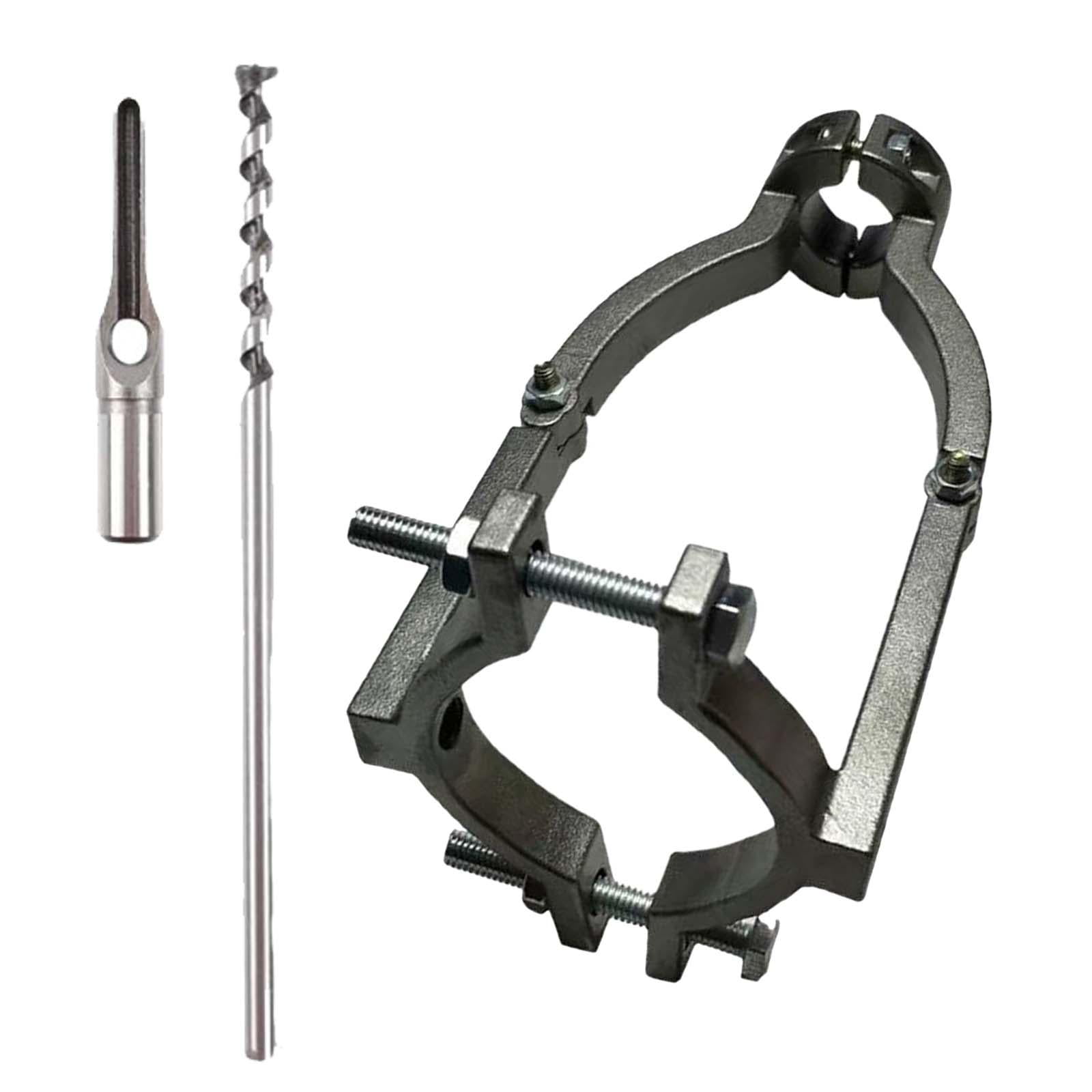 Ioensy - Adaptador De Broca De Agujero Cuadrado Para Taladro De Mesa Y Máquina De Embutir De Taladro Manual