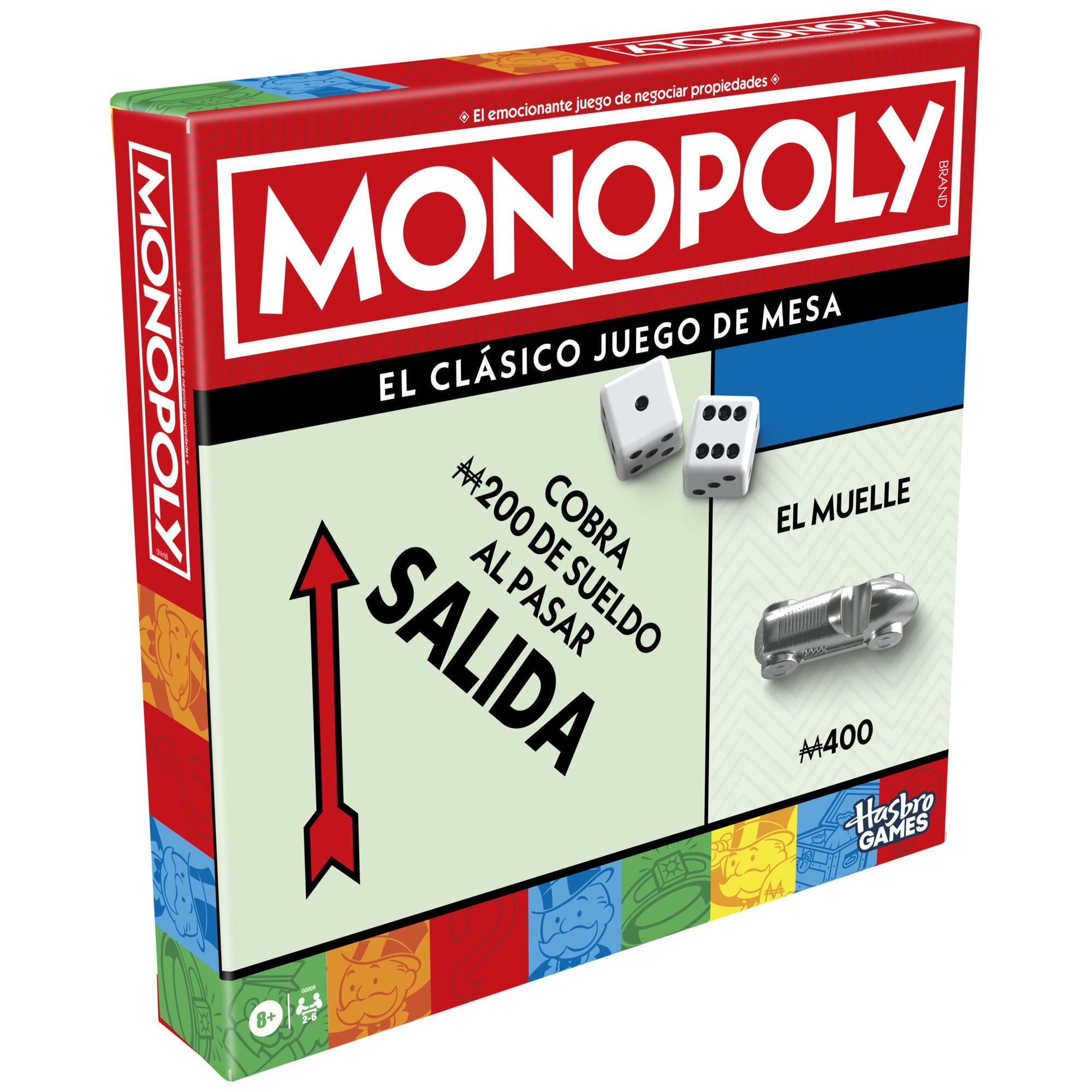 Hasbro Gaming - Juego De Mesa Monopoly Clásico