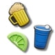 thumbnail image 1 of CHARM Crocs Jibbitz Pack de 3 Happy Cheers (tamaño pequeño), 1 of 2