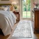 thumbnail image 4 of Runner Rug Jinchan Vintage Delgado Antideslizante 61x152cm Azul, 4 of 9
