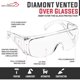 thumbnail image 2 of Gafas de seguridad SAFE HANDLER BISON LIFE Diamont Clear, 12 pares, 2 of 6