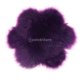 thumbnail image 1 of Alfombra De Piel De Oveja Suave Alfombra De Piel Sintética Alfombras Peque?as Flor 60 Cm Púrpura, 1 of 4
