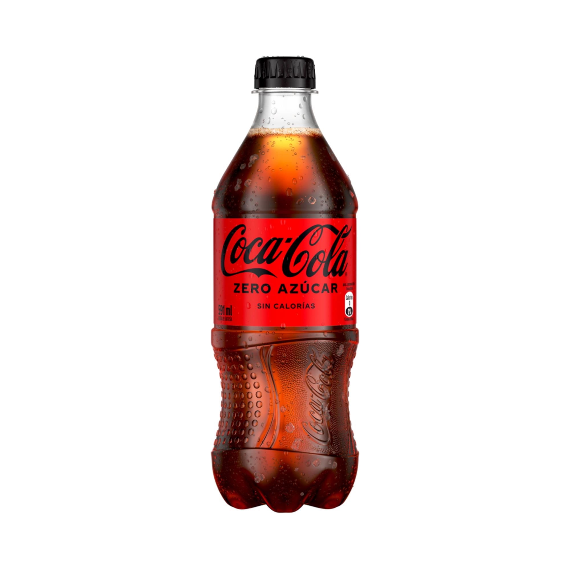 Bebida Sin Azúcar Botella. 591 ml Coca-cola