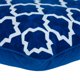 thumbnail image 4 of Almohada cuadrada geométrica azul 50x50 cm de la colección Parkland, 4 of 8