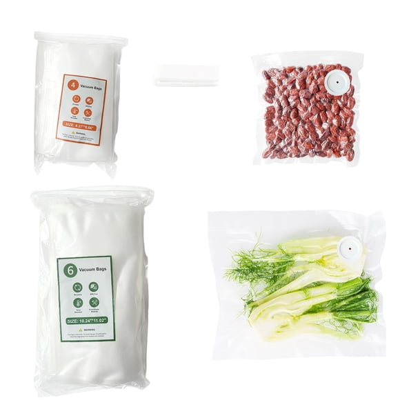 Bolsas de vacío olecha 26 x 28 cm / 21 x 22 cm pack de 10 sin BPA