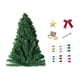 thumbnail image 4 of Adorno De árbol De Navidad Montado En La Pared Decoración De Pared Para Porche De Boda Apartamento, 4 of 5