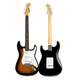 thumbnail image 2 of Guitarra Electrica Audiotek Con Amplificador Color Cafe, 2 of 9