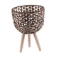 thumbnail image 1 of Soporte De Planta De Cesta Tejida Con Patas, Maceta Para Salón De Apartamento, 1 of 5