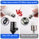 thumbnail image 4 of Bombilla E ENERGETIC LIGHTING, 3 vías, 40, 75, 100 W, 2700 K, paquete de 2, 4 of 8