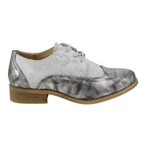 Zapato New Walk Reptil Plateado