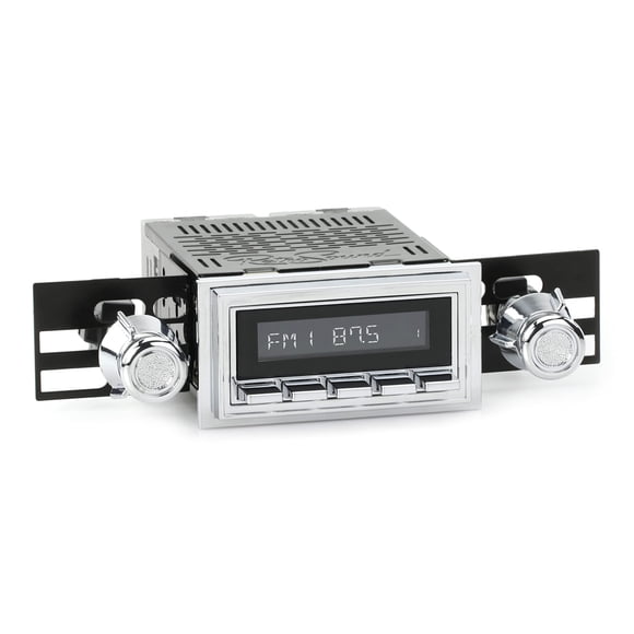 Radio Retro Manufacturing Hermosa Cromo Bluetooth