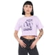 thumbnail image 1 of Polera Mujer Crop Lila Fun Manga Corta Corona, 1 of 5