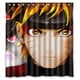 thumbnail image 1 of Cortina de ducha Naruto Uzumaki, juego de cortina de baño con ganchos, tamaño 66 x 72 pulgadas, 1 of 3