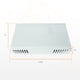 thumbnail image 3 of Timbre de puerta Newhouse Hardware CHM1, blanco, 3 of 7