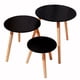 thumbnail image 1 of Juego de mesas de centro 50+40+32 cm Chic Home, 1 of 3