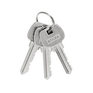Stark Design - Llave Sin Cifrar Para Cilindros Cerraduras De Embutir
