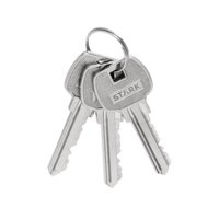 Stark Design - Llave Sin Cifrar Para Cilindros Cerraduras De Embutir