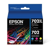 Cartucho De Tinta Epson 702 Durabrite Ultra High Capacity T702Xl-Bcs