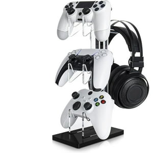 Soporte Para Controlador Y Auriculares Aaronmei 3 Niveles Negro