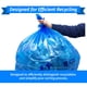 thumbnail image 4 of Bolsas de reciclaje Reli. SuperValue 150-170 L, 100 unidades, azules, 4 of 9