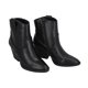 thumbnail image 3 of Bota Vaquera Mujer Negro Juana Police, 3 of 5