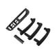 thumbnail image 2 of Manijas Interiores De Puertas 3B1867171E Para Volkswagen Passat B5 B5.5 Negro, 2 of 5