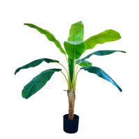 Arbusto Real - Planta Artificial Banano 125 Cm. Premium.
