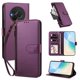 thumbnail image 2 of Funda con Billetera para [TCL NxtPaper 60 Ultra] con Bolsillo Zipper y Tarjetero Violeta, 2 of 6