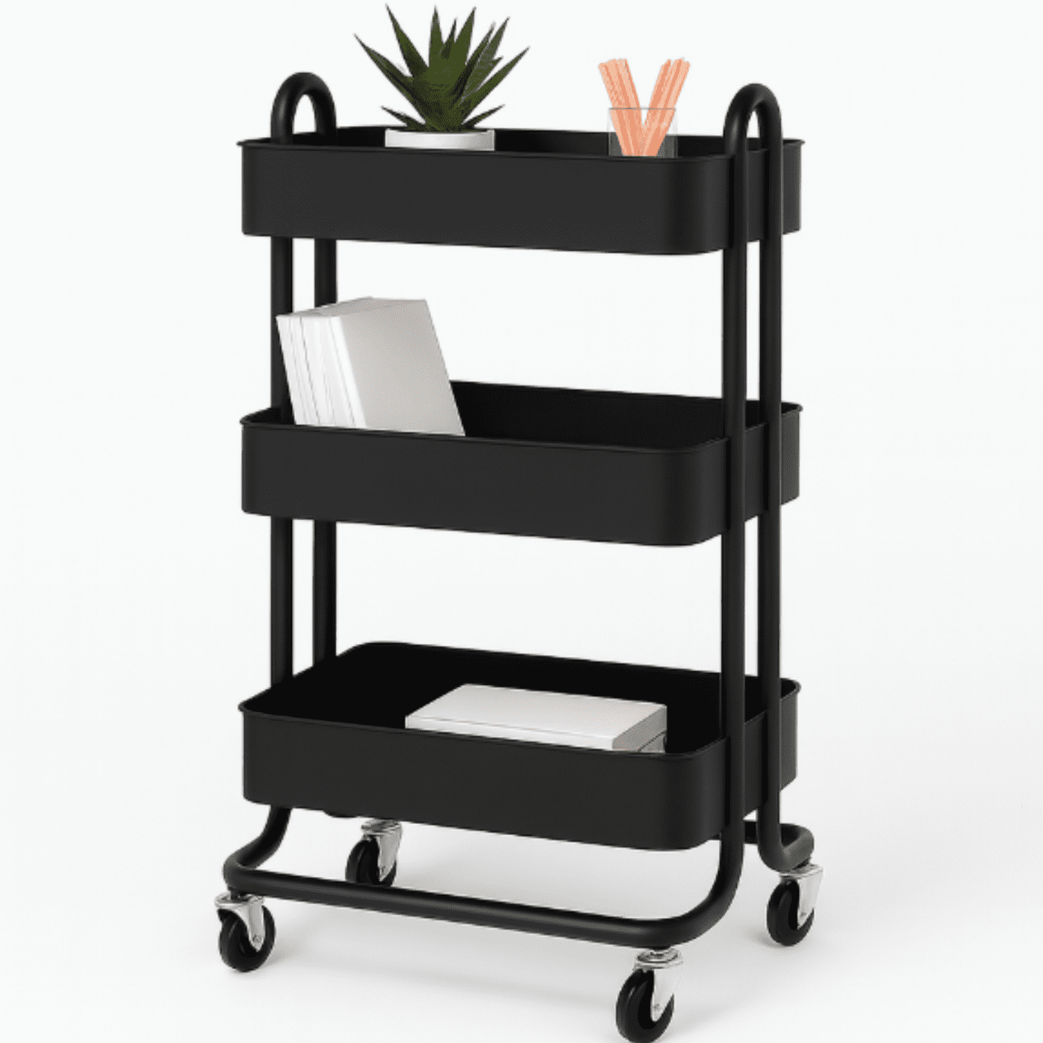 Citotools - Carrito Carro Organizador Multiuso Con Ruedas Acero Multiuso