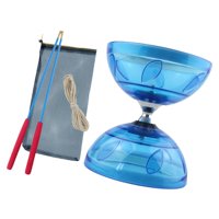 Bothyi - Juguete Diabolo Fitness Ligero Fácil De Usar Con Varillas Para Adultos Niños Mayores Azul