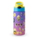 thumbnail image 1 of Emoji Botella de Agua con Tapa Pop Top de Un Toque, Acero Inoxidable, a Prueba de Fugas, para Deportes, Botella Infantil azul 12 oz, 1 of 6