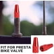 thumbnail image 5 of 40 piezas de válvulas Presta para bicicleta, válvulas de aleación de aluminio para bicicleta, válvulas francesas Gora, válvulas para neumáticos de bicicleta Gora Dust Gora, para usar en válvulas Prest, 5 of 7
