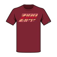 Rockshox - Polera Zipp Manga Corta Z2206 Burdeos