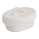 thumbnail image 1 of Canasto De Almacenamiento De Cuerda De Algodón Multiusos, Canasto Para Artículos Diversos, Aperitivos, Color Blanco Leche, 1 of 3