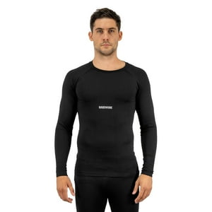 Hardwork - Primera Capa Hw Patagonia Spandex Negro Camiseta