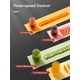 thumbnail image 5 of Extractor de jugos Juilist de boca ancha 3, 800 W, 3 velocidades, rojo, 5 of 8