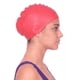 thumbnail image 3 of Gorro de natación de silicona rojo, 3 of 3