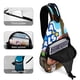thumbnail image 4 of Paula y Amigos Riñonera Bandolera con Estampado Integral para Hombres y Mujeres, Bolso Cruzado Gráfico de Tendencia, Mochila de Hombro Streetwear para Ciclismo y Deportes, Riñonera Versátil Casual, 4 of 6