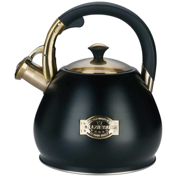 Hervidor Lazneyru 3 L con Silbato para Cocina, Acero Inoxidable