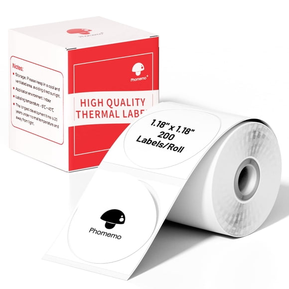 Etiqueta Phomemo multiusos de 30 x 30 mm para M110/M110S/M120/M200/M220