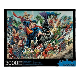 Aquarius - Dc Comics Cast 3000 Piece Jigsaw Puzzle