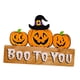 thumbnail image 3 of Adorno De Madera De Halloween Lindo Para Macetero Decoración Sala De Estar Estilo Interior E, 3 of 5