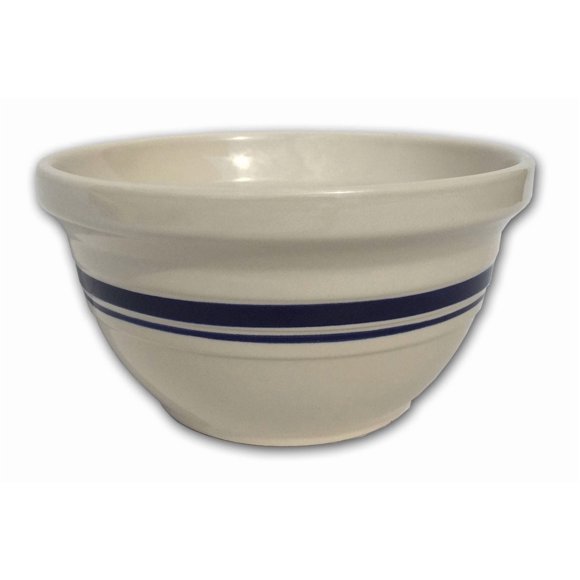 Cuenco para mezclar Ohio Stoneware Dominion 8 de cerámica esmaltada natural